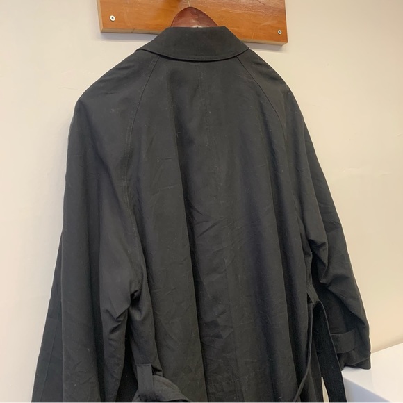 BNWT Ralph Lauren Black Trench coat with removable lining! Men’s sz 42 L! - Picture 5 of 9